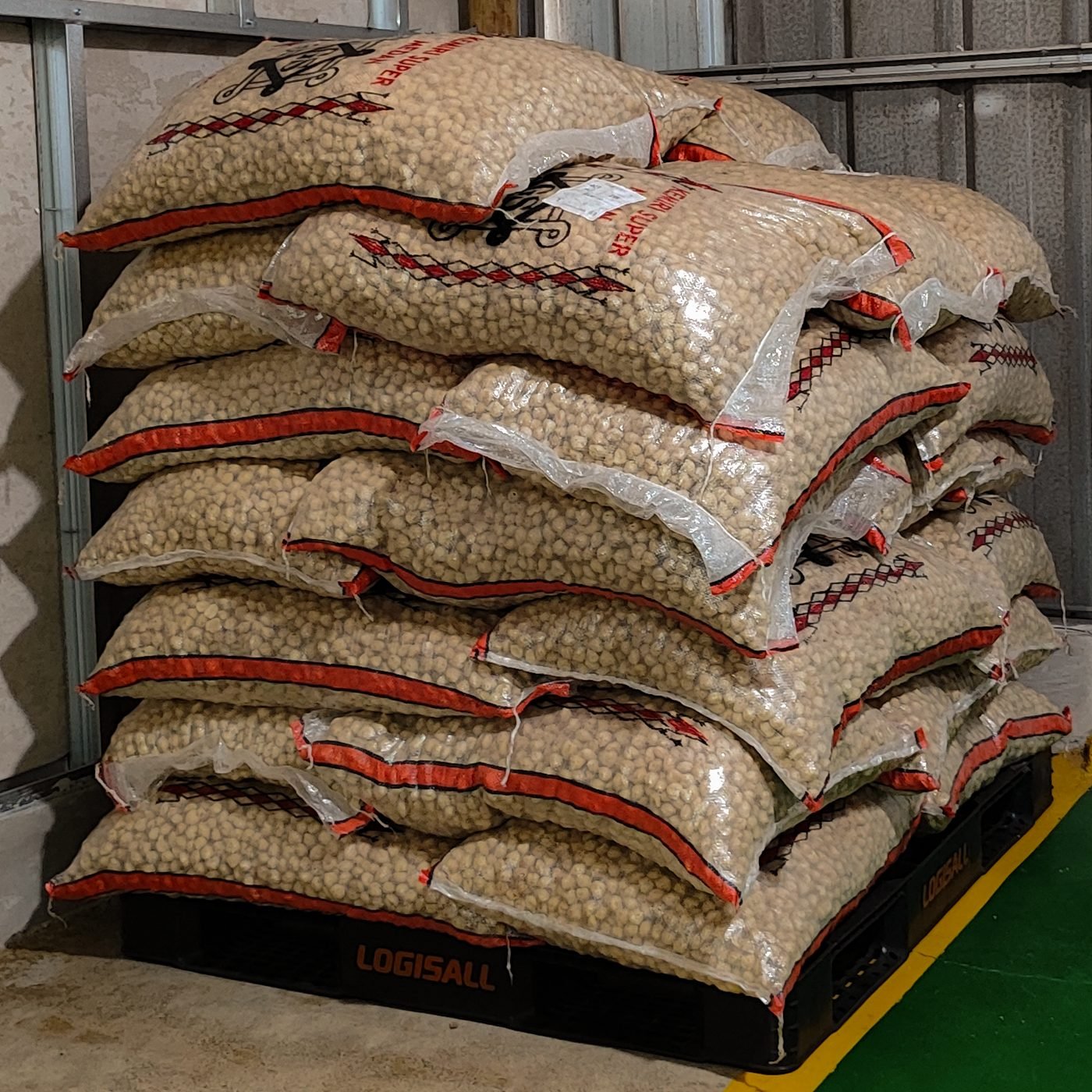 Palletized for Shipment
